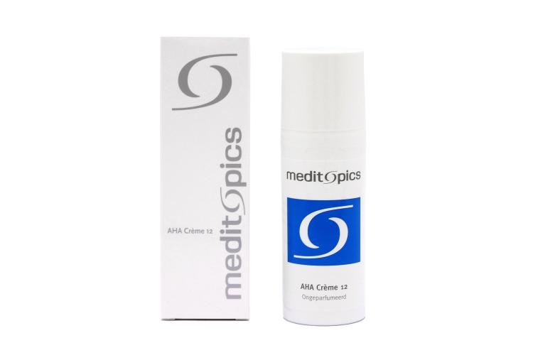 Meditopics AHA glycolzuur crème 12%