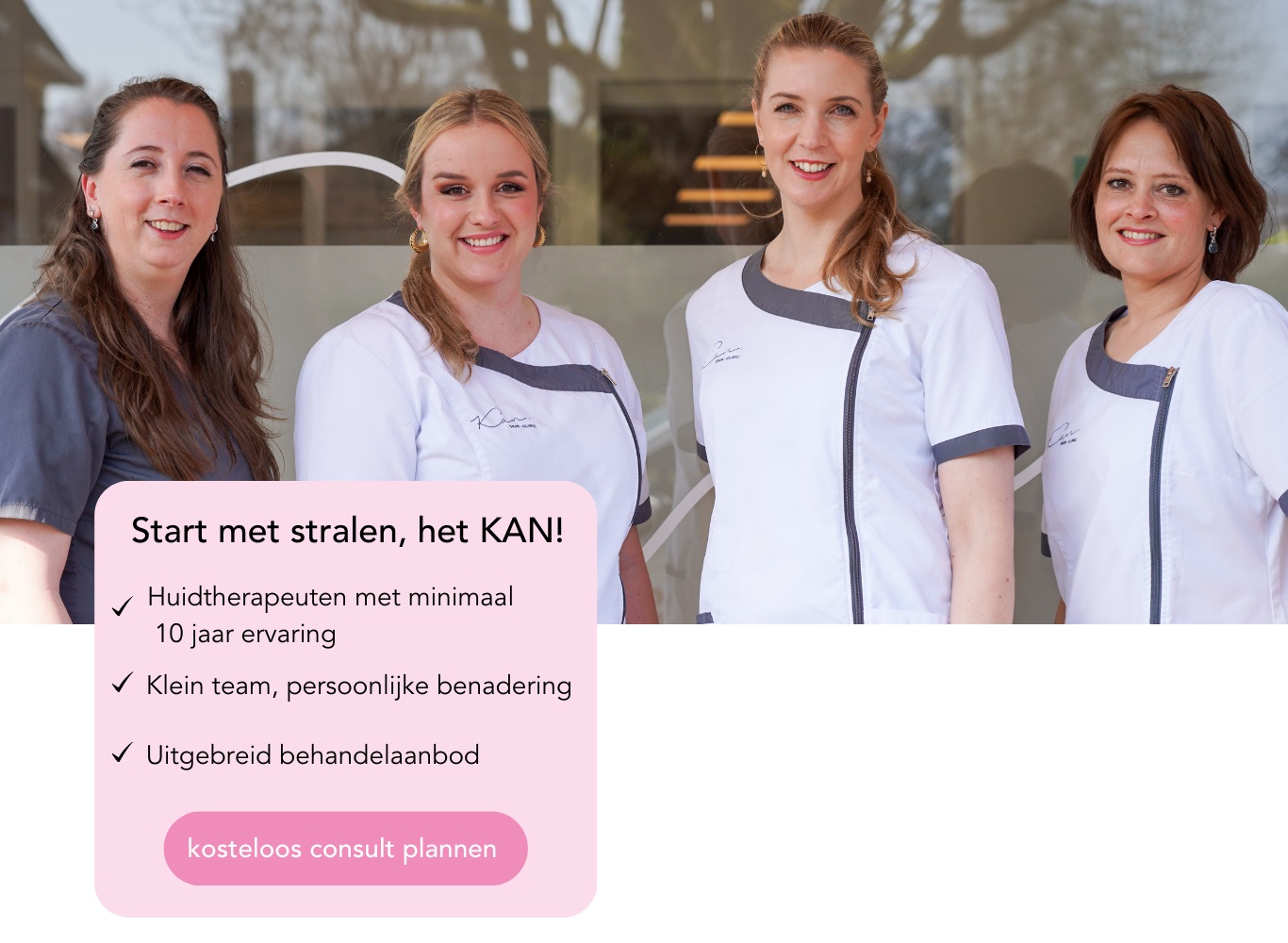 Start met stralen, het KAN